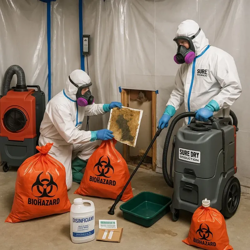 Contaminated Water Handling Protocols process in McCook County, SD
